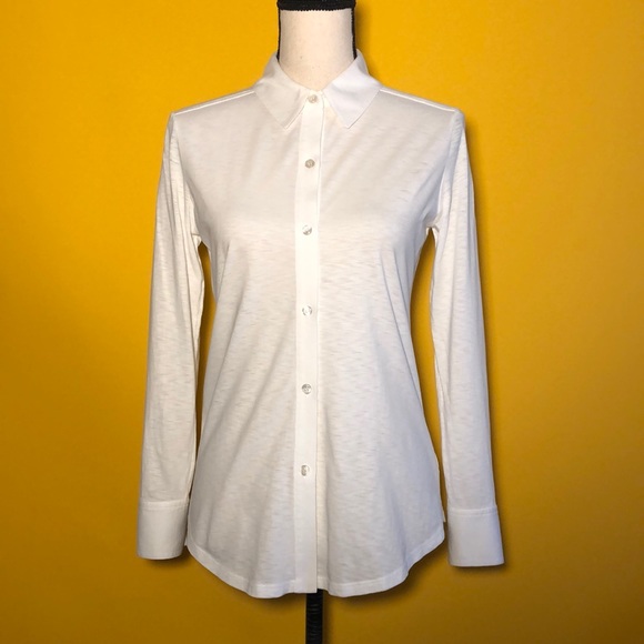 Theory Tops - THEORY Organic Cotton button up shirt